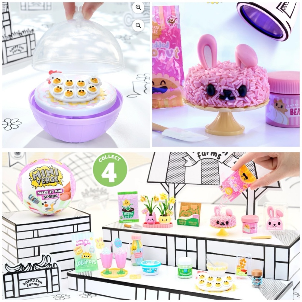 Make It Mini Spring - Eggs & Bunny Cake